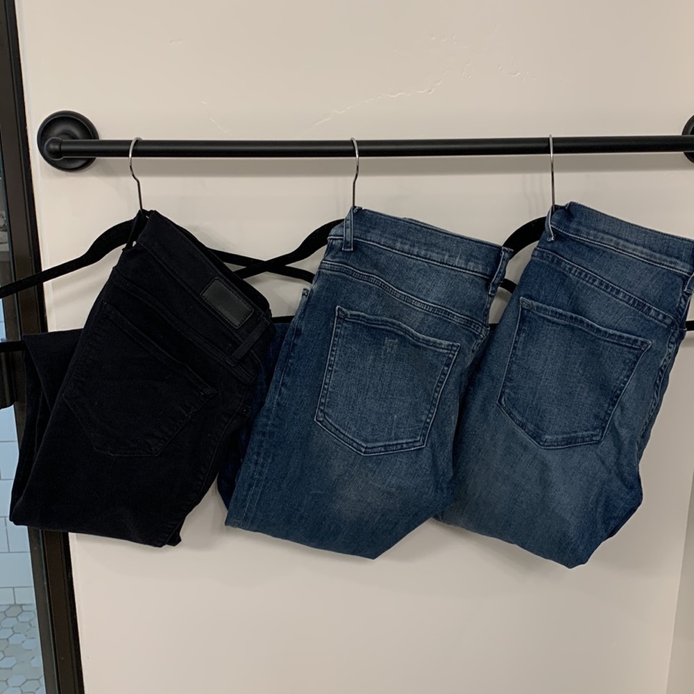 3 Pack Express Jeans (Black and Blue)